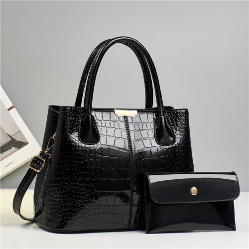 Fashion Crocodile Pattern Hand Bag 2024 Autumn and Winter New Handbag