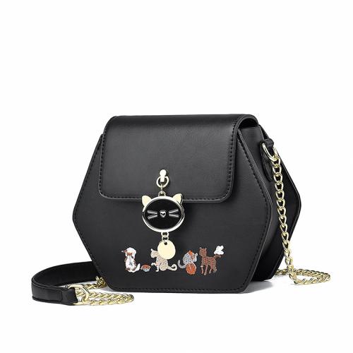 Embroidery Shoulder Bag Chain Small Bag Crossbody Bag