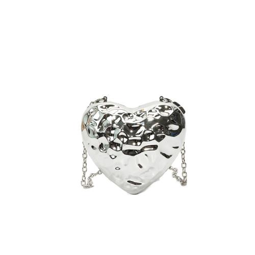 Love Heart-shaped Meteorite Acrylic Bag Ice Crack Box Bag Lipstick Evening Bag