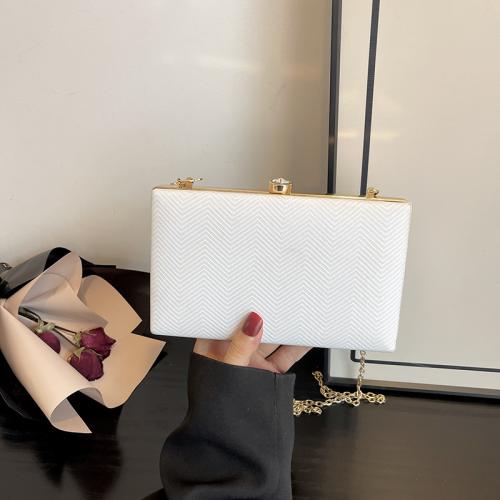 New Elegant Evening Bag Handheld Bag Shining Small Bag Makeup Box Bag