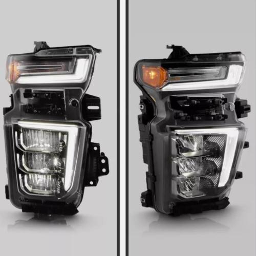 For 2020-2023 Chevy Silverado 2500HD 3500HD LED High Low+DRL Headlight