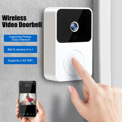 Smart video doorbell wifi electronic cat's eye home night vision intercom mobile phone surveillance camera