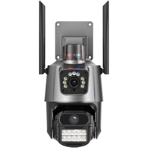 Outdoor Dual Lens Dual Screen WiFi Ultra Clear Surveillance Camera Wireless Home CCTV Camera