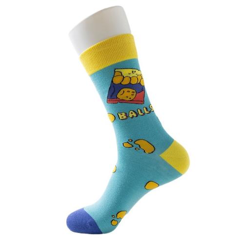 Spandex & Polyester & Baumwolle Unisex Knöchel Socken, unterschiedliche Farbe und Muster für die Wahl, :38-47,  Paar