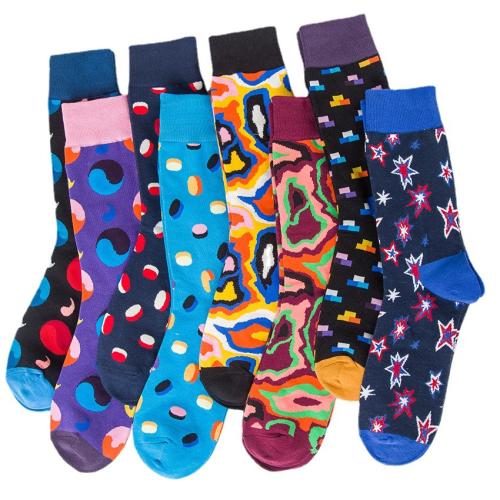 Coton Chaussette de cheville d’hommes couleur et motif différents pour le choix : Paire