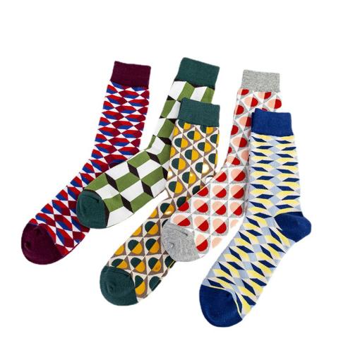 Coton Chaussette de cheville d’hommes couleur et motif différents pour le choix : Paire