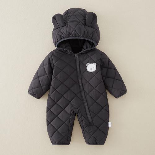 Newborn Clothes Autumn and Winter Thickened Baby jumpsuit Baby's Clothes Cotton-padded Warm