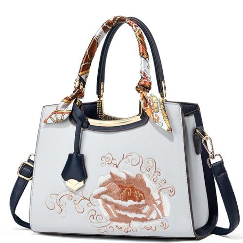 PU Leather hard-surface & easy cleaning Handbag attached with hanging strap PC