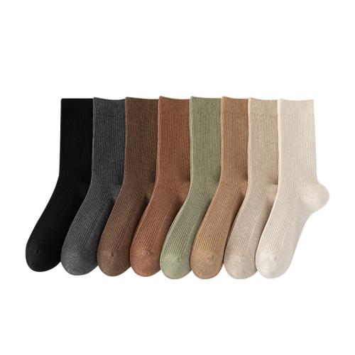 Algodón peinado Calcetines para mujeres, más colores para elegir, :,  Par