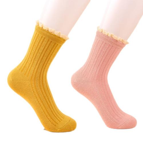 Poliéster Calcetines para mujeres, más colores para elegir, 5Par/Bolso,  Bolso