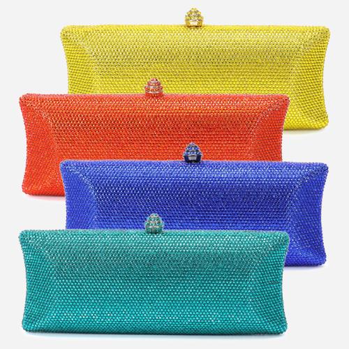 PU Leather Easy Matching Clutch Bag attached with hanging strap PU Leather PC