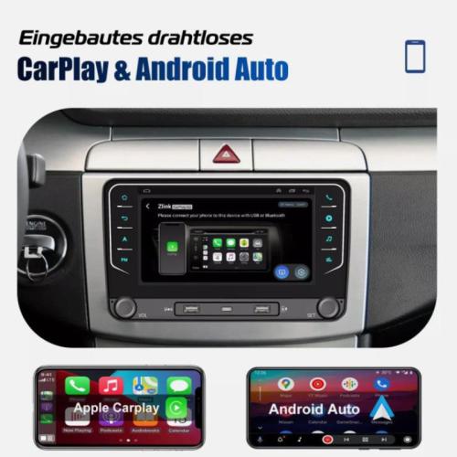 For Golf 5 6 Plus Touran Caddy Jetta Car Stereo Android 13 64G Carplay GPS SAT NAV