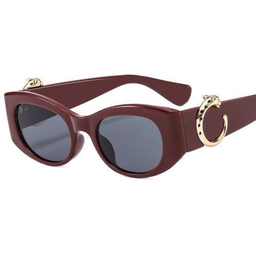 Leopard Ring Decorative Sunglasses Unisex Fashion Glasses