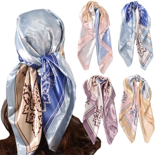 Fashionable spring new small cashew flower 90 square scarf women's scarf