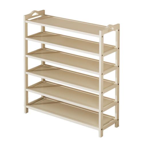 Simple Shoe Rack Household Doorway Storage Rack New Multi-layer Shoe Rack Cream Style Small Shoe Cabinet