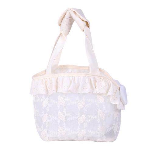 Cat Outgoing Portable Bag Pet Kitten Large Capacity Lace Anti-Stress Bag