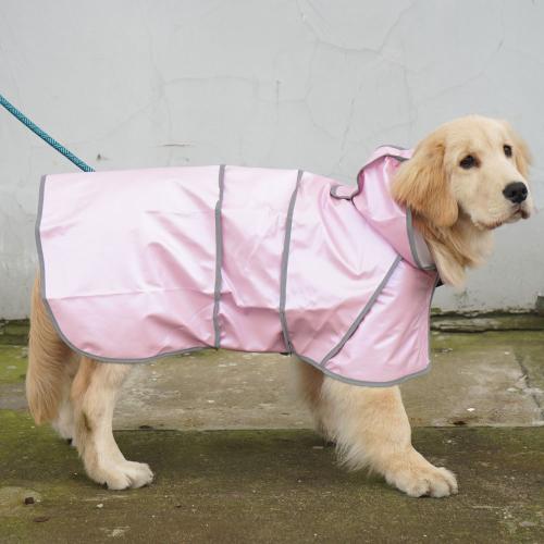 Pet it Amazon large dog raincoat golden hair side animal husbandry Dubin dog raincoat waterproof cape pet clothing wholesale