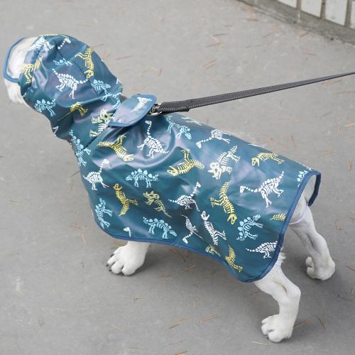 Cuero de la PU Impermeable perro, patrón diferente para la elección, más colores para elegir,  trozo