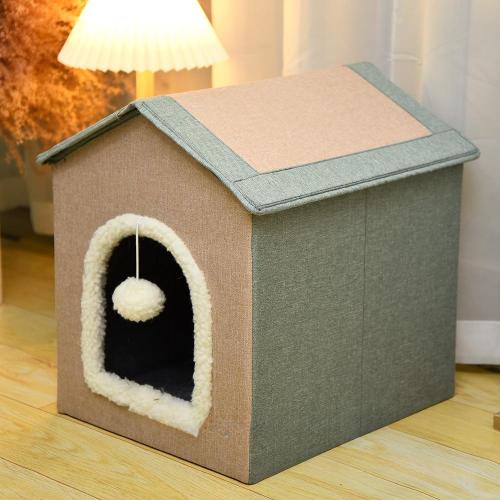 Pet House Foldable and Easy Install Pet House for Cats and Dogs