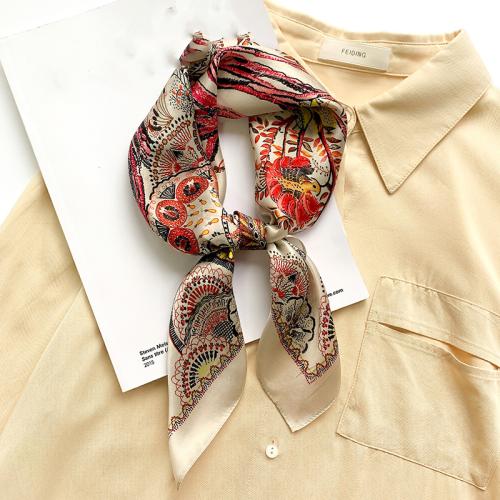 New Spring and Summer Fashion Silk Square Women's Elegant 65X65 Silk Scarf