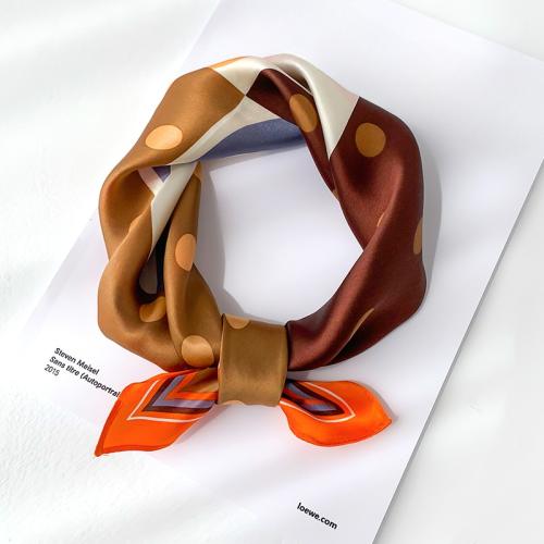 Fashion dot silk small silk scarf spring and autumn