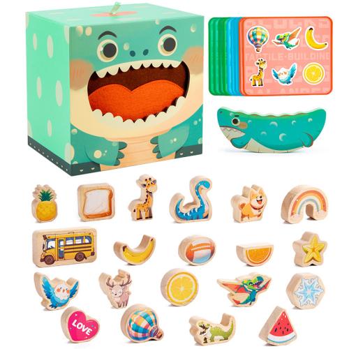 Children's Educational Interactive Board Game Early Education Blocks Building Toys