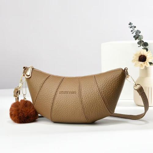 New French style small bag bag dumpling bag croissant bag simple versatile women's bag