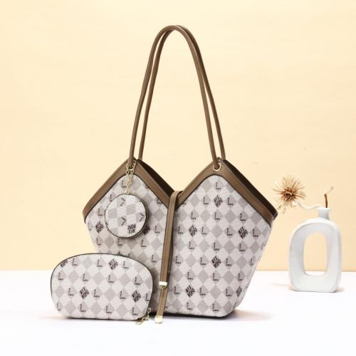 New Fashion Women's Bag Plaid Large Capacity Shoulder Bag Crossbody Bag Handbag