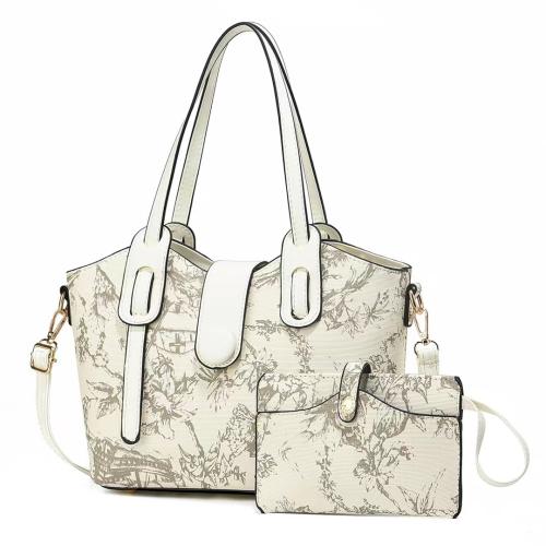 PU Cuir Costume de sac PU Cuir porcelaine bleue et blanche plus de couleurs pour le choix Ensemble