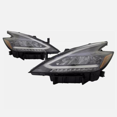 Pair Left Right LED Headlight Lamp For Nissan Murano 2022-2023