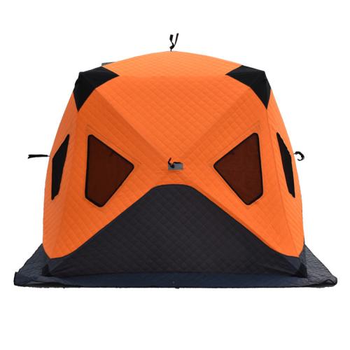 Upgrade 3-4 people winter tent outdoor camping cotton thickened warm cold-proof snow fishing tent