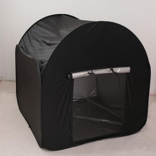 Children's black sensory tent indoor shading toy room children's portable folding nap yurt crawling House