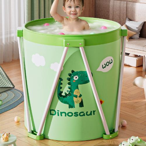 Foldable Thickened Constant Free Installation Baby Household Bath Bucket