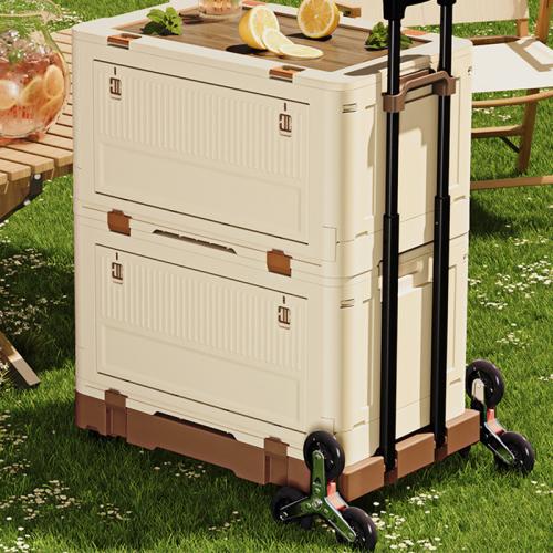 Outdoor Camping Storage Box Outdoor Picnic Camping Storage Box Car Trunk Large Capacity Foldable Box