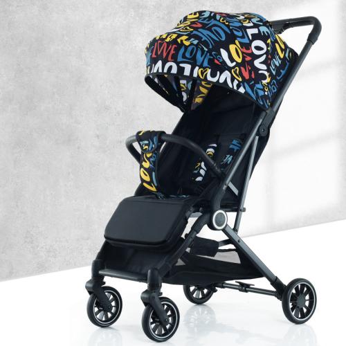 Baby Stroller Sitting and Lying Three Folding Ultra Light Portable Stroller