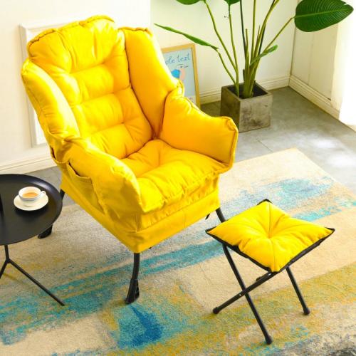 Lazy Sofa Single Small Sofa Chair Comfortable Bedroom Backrest Recliner