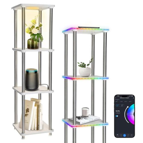 USB floor lamp rhythm lamp shelf corner RGB atmosphere lamp