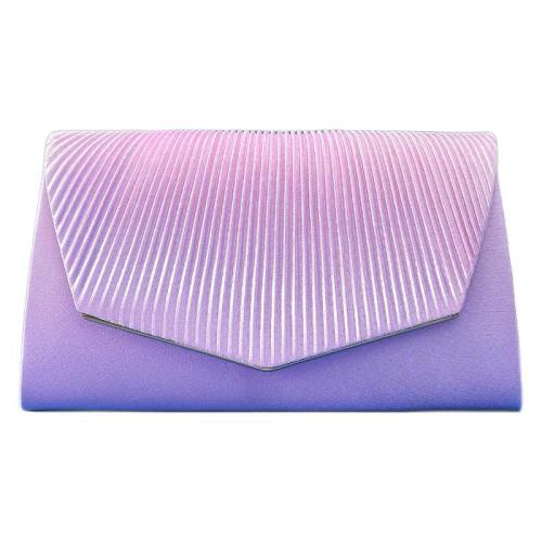 Pleated evening bag simple fashion clutch bag chain shoulder ladies evening bag