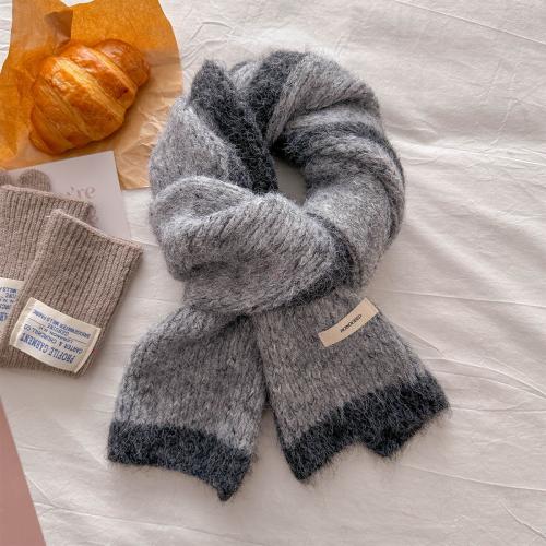 Autumn and Winter New All-match Scarf Knitted Thickened Warm Neck Scarf