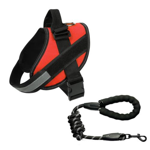 Adjustable Large Dog Explosion-proof Pet Reflective Chest Strap Breathable Traction Rope