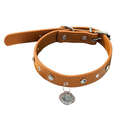 PU Leather adjustable Pets Collar PC