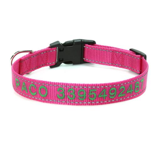 Nylon Collar para mascotas, más colores para elegir,  trozo