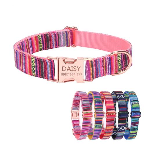 Nylon Collar para mascotas, más colores para elegir,  trozo