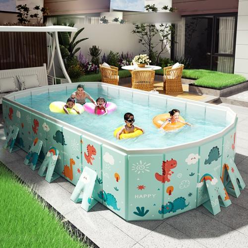 Family outdoor swimming pool folding large play pool swimming pool home