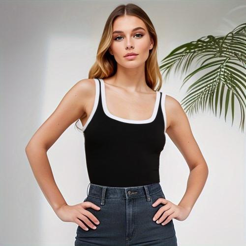 Polyester Waist-controlled Women Jumpsuit flexible & off shoulder Solid black PC