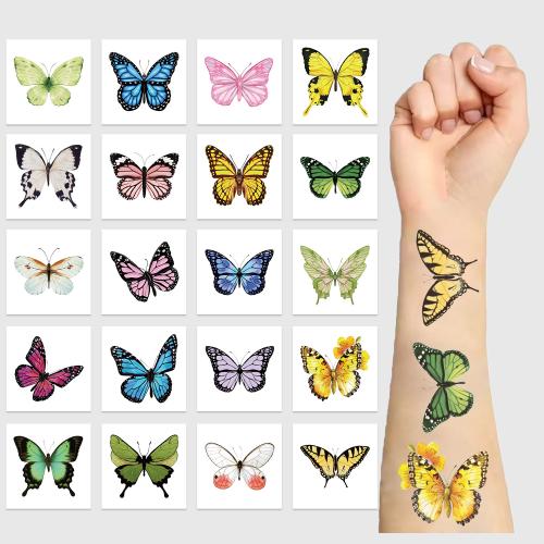 Plant ink DIY Tattoo stickers waterproof mixed pattern Bag