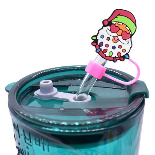 Christmas decoration straw cap 10mm universal party dust-proof straw cap