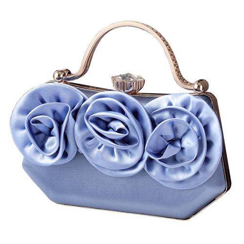 New Silk-like Flower Bag Dress Bag Evening Bag