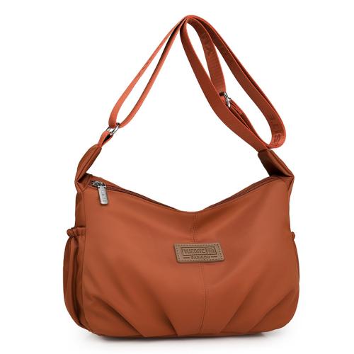 Fashionable Lightweight Women's Elegant Canvas Shoulder Bag Multi-Layer All-Match Travel Bag