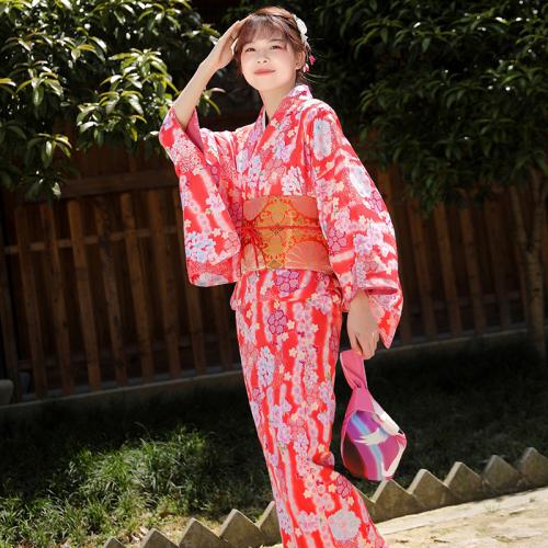 Japanese kimono women's traditional formal kimono small grain kimono